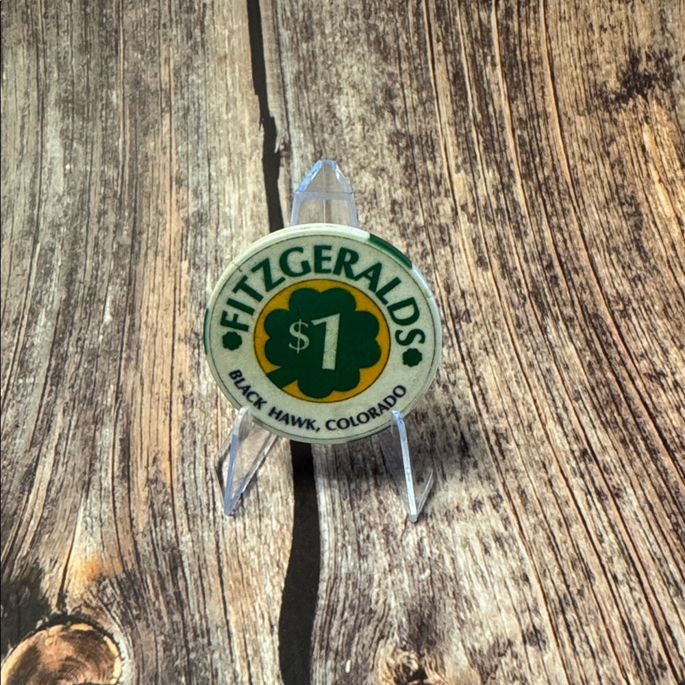 Vintage Fitzgerald’s $1 Gaming Token Item #PHK964
